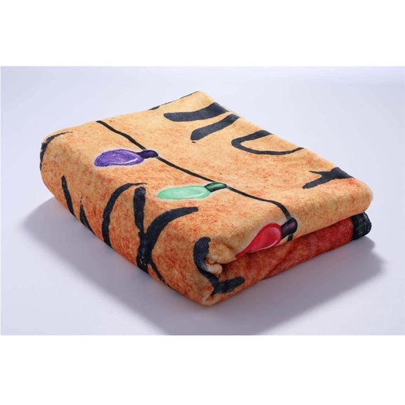 Stranger Things Alphabet Blanket NEW - Picture 3 of 4